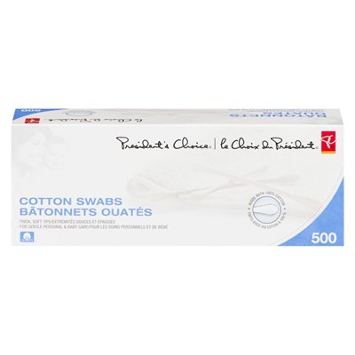 PC COTTON SWABS REGULAR 500EA