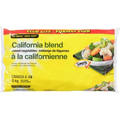 NN CALI VEGETABLES MIX 2KG