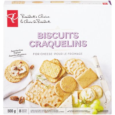 PC BISCUITS FOR CHEESE 500G