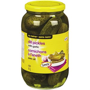 NN PICKLES DILL W GARLIC 1.000LT