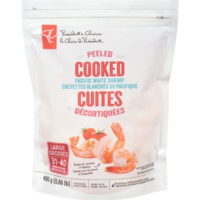 PC SHRIMP WHITE COOKED 31 / 40 400.000G