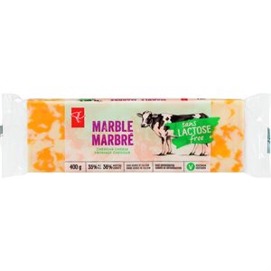PC MARBLE CHEDDAR LACTOSE FREE 400.000G