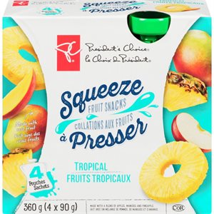 PC SQUEEZE TROPICAL POUCH 90.000G