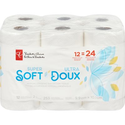 PC BATH TISSUE 12DR 12EA