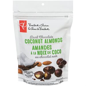 PC DRK CHOC COCONUT ALMD CRNCH 250G