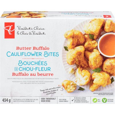 PC BREADED CAULIFLOWER BITES 454G