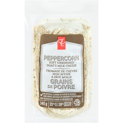 PC CDN GOAT MILK 4PEPPRCORN 140G