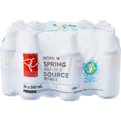 PC SPRING WATER 24x500ML