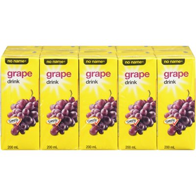 NN DRINK, GRAPE 10x200ML