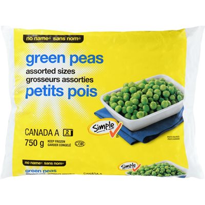 NN GREEN PEAS 750G