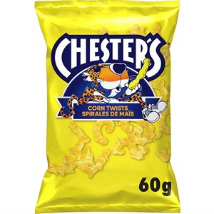 CHESTERS CORN TWISTS 60G