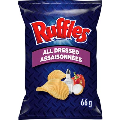 RUFFLES ALL DRESSED 66G