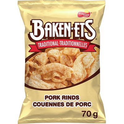 BAKENETS PORK RINDS 70G