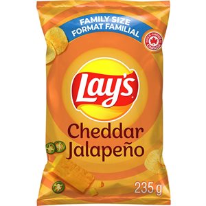 LAY'S CHEDDAR JAL CHIPS 235G