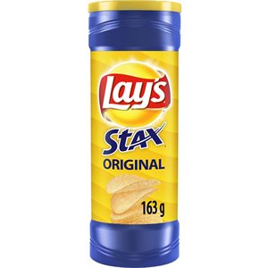 LAY'S STAX ORGNL / SNFLWR OIL 163G