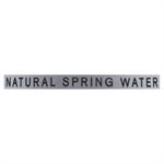 EVIAN NATURAL SPRING WATER 750ML