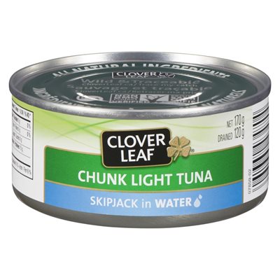 CL LEAF TUNA LT CHUNK WATER 170.000G