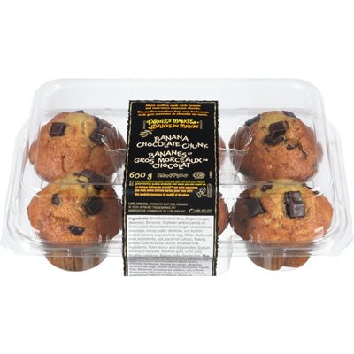 FM MUFFINS BANANA CHOC. CHUNK 600.000G