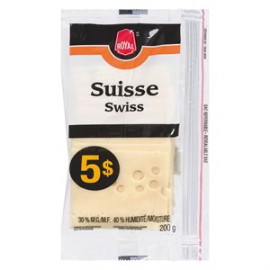 ROYAL SWISS 30% SLICE 12X200G 200G