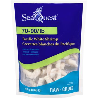 SQ SHRIMP RAW PEELED 70 / 90 300.000G