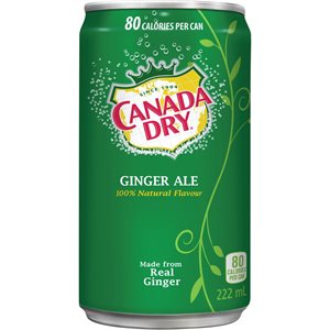 CANADA DRY GINGER ALE 6x222ML