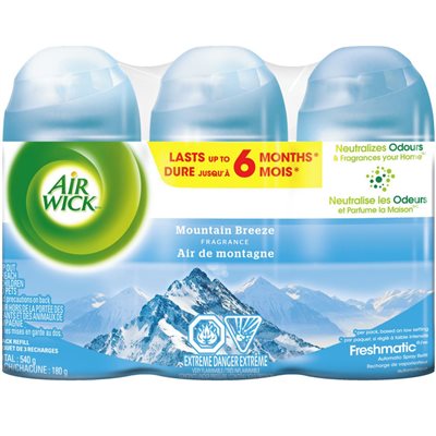 AIRWICK FM TRIPLE MNTN BRZ 180.000G