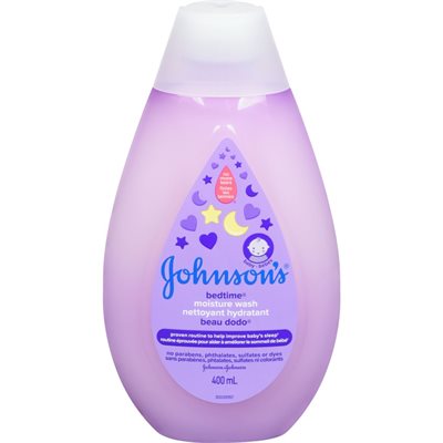 JOHNSONS BED MOIST WASH 400ML