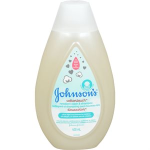 JOHNSONS BB WASH COTTONTOUCH 400ML