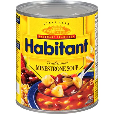 HABITANT SOUP TRAD MINESTRONI 796.000ML