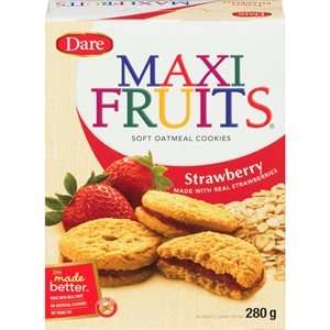 DARE MAXI FRUITS STRAWBERRY 280.000G