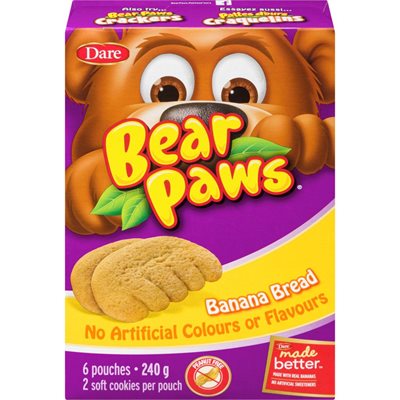 BEAR PAWS BANANA BREAD 240.000G