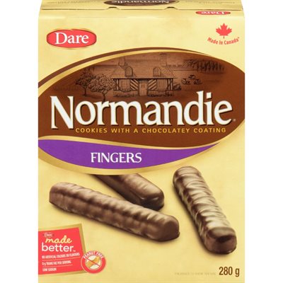 DARE NORMANDIE CHOC FINGERS 280.000G