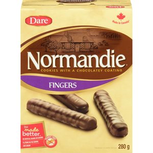 DARE NORMANDIE CHOC FINGERS 280.000G