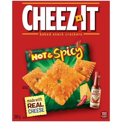 CHEEZ-IT HOT&SPCY CRCKR 200.000G