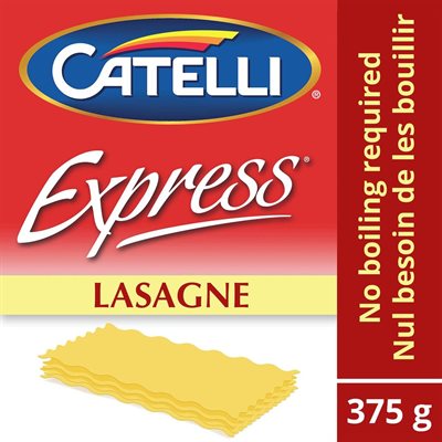 CATELLI LASAGNA EXPRS OVEN RDY 375.000G