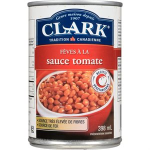 CLARK BEANS IN TOMATO SAUCE 398.000ML