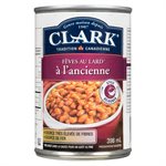 CLARK OLD FASHIONED BEANS W PO 398ML