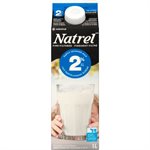 NATREL PARTLY SKIMMED MILK 2% 1LT