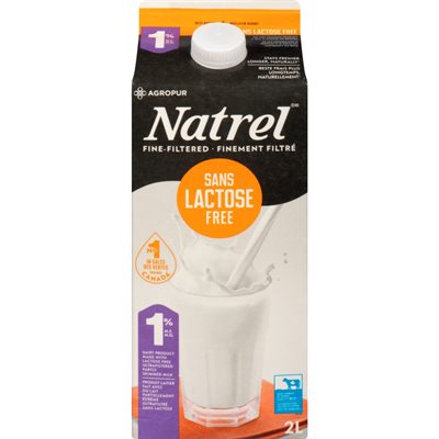 NATREL LACTOSE FREE MILK 1% 2.000LT