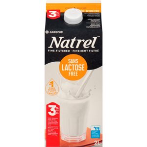 NATREL LACTOSE FREE HOMG MILK 2.000LT