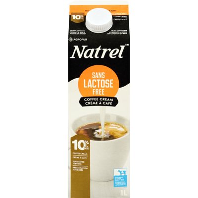 NATREL LACTOSE FREE CREAM 10% 1.000LT