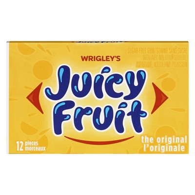 JUICY FRUIT THE ORIGINAL OTC 12EA