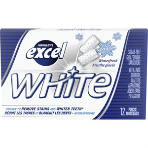 EXCEL, WHITE WINTERFRESH 12EA