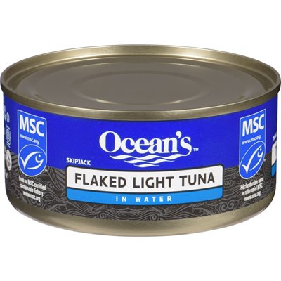 OCEANS LT TUNA FLAKED WATER 170.000G