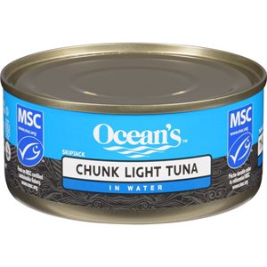 OCEANS LT TUNA CHUNK WATER 170.000G