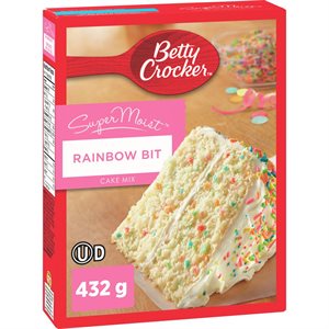 BC SUPER MOIST CAKE MIX RAINBO 432G