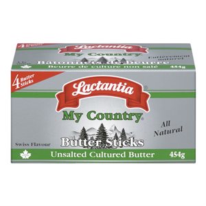 LACT MY CNTRY BUTTER UNSALT 4x113.G