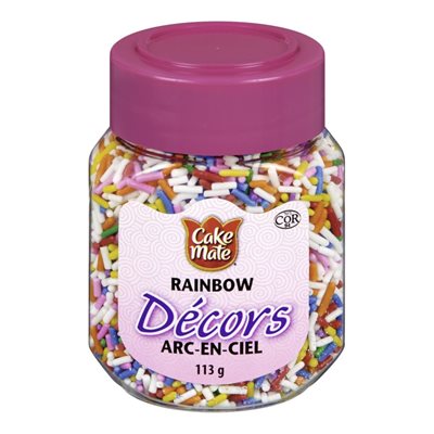 CAKEMATE DECOR RAINBOW 113G