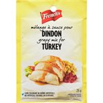 FRENCHS GRAVY MIX TURKEY 25.000G