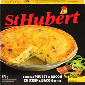 ST-HUBERT CHICKEN BACON QUICHE 675.000G